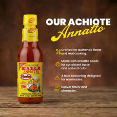 El Yucateco Achiote marinade on chicken ready for grilling