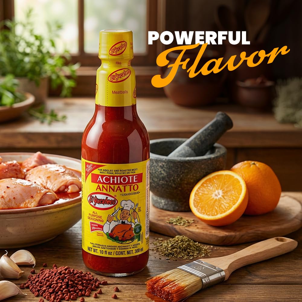 El Yucateco Achiote taco seasoning for authentic color
