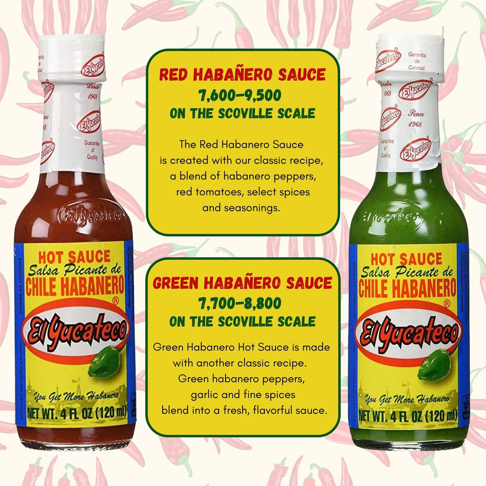 El Yucateco Caribbean sauce adds bright, slightly sweet heat to pork and chicken.