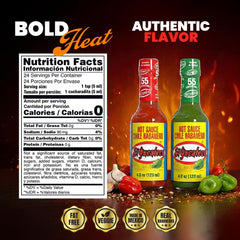 El Yucateco Red habanero sauce bottle pouring with bold color.
