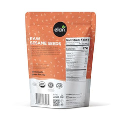 Elan Organic Sesame Seeds on yogurt adds texture and nutty flavor