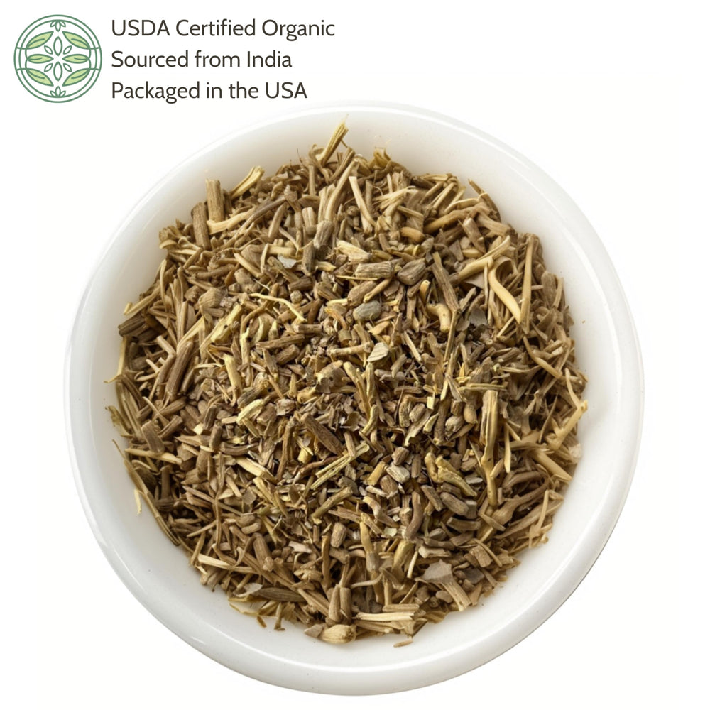 Elanen Naturals ashwagandha root dried pieces for decoction and tincture use