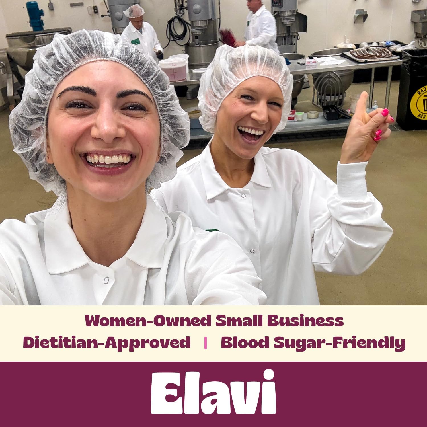 ELAVI Keto Cashew Butter scoop-and-spread shows easy, indulgent use.