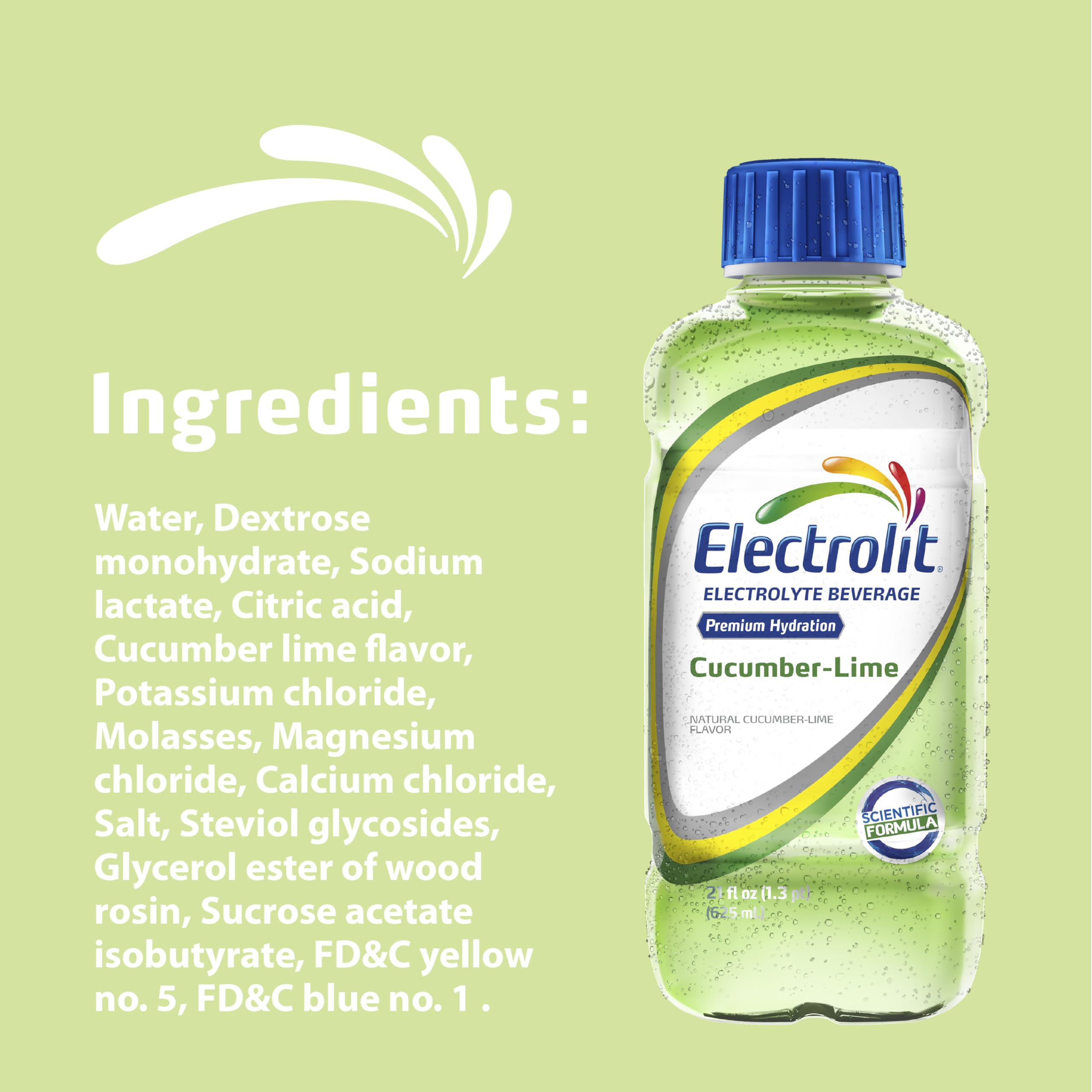Electrolit cucumber-lime market-shelf image, trusted hydration for daily routines.