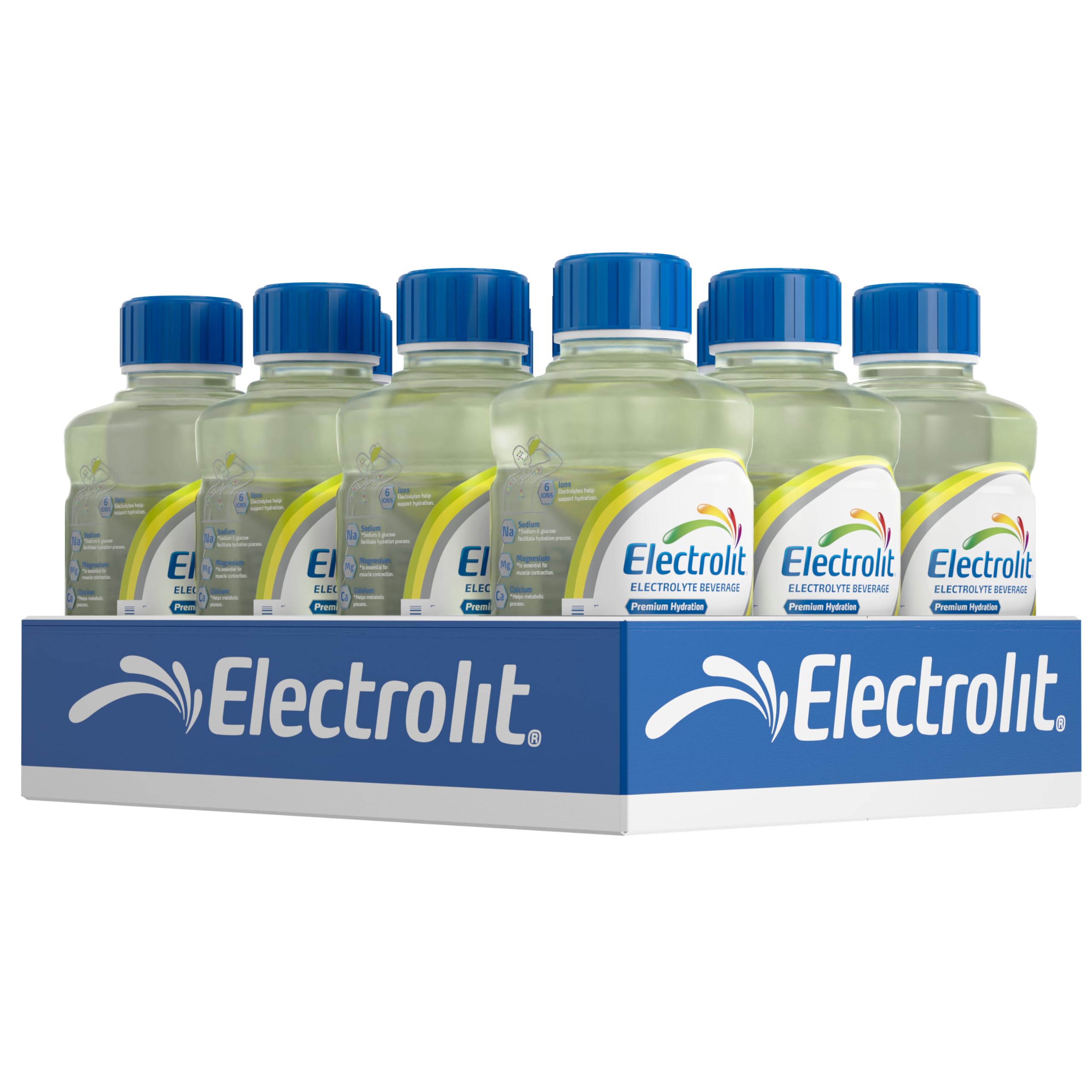 Electrolit Lemon-Lime bottle 21oz for fast on-the-go hydration.