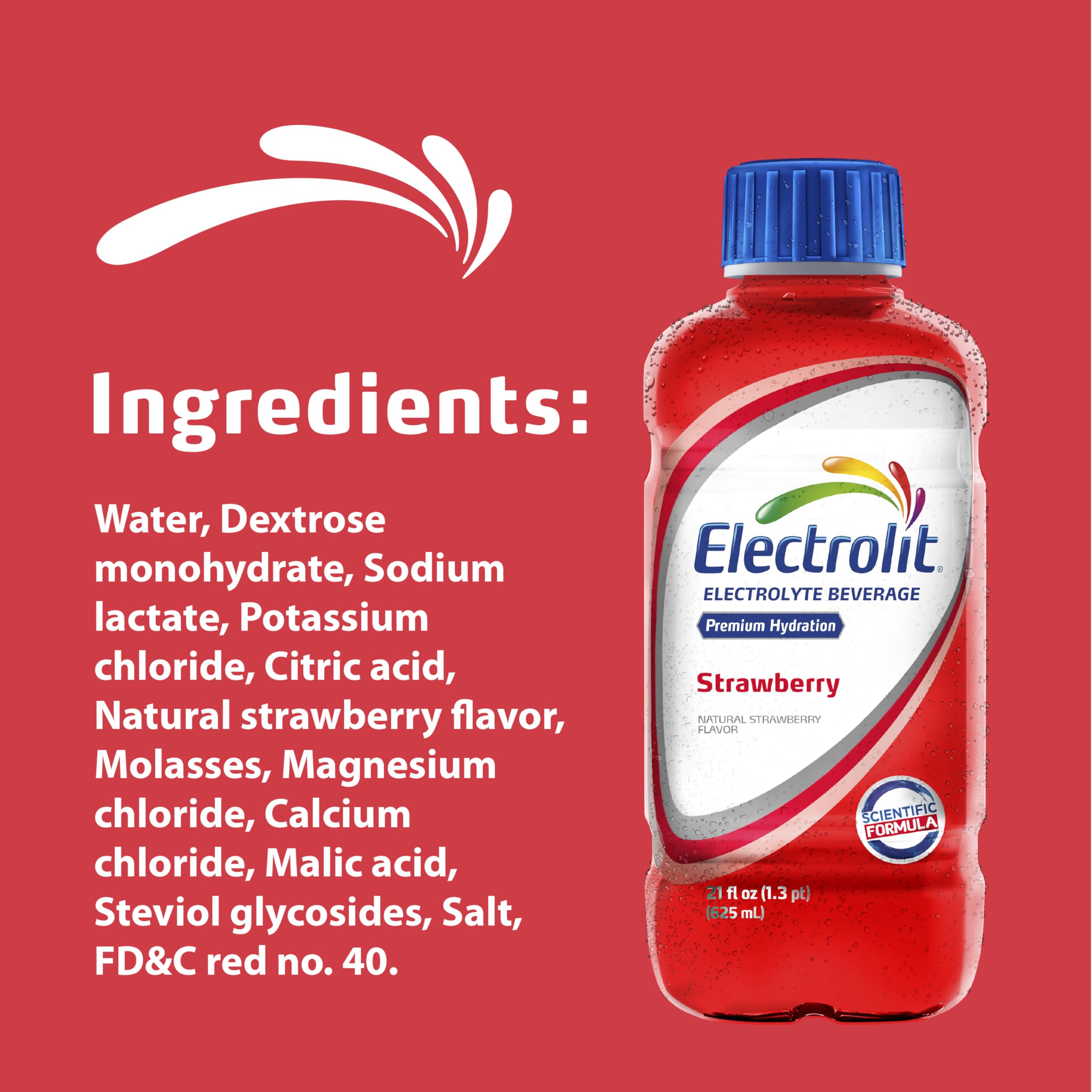 Electrolit Strawberry pack of 12 demonstrates convenient multi-pack hydration supply.