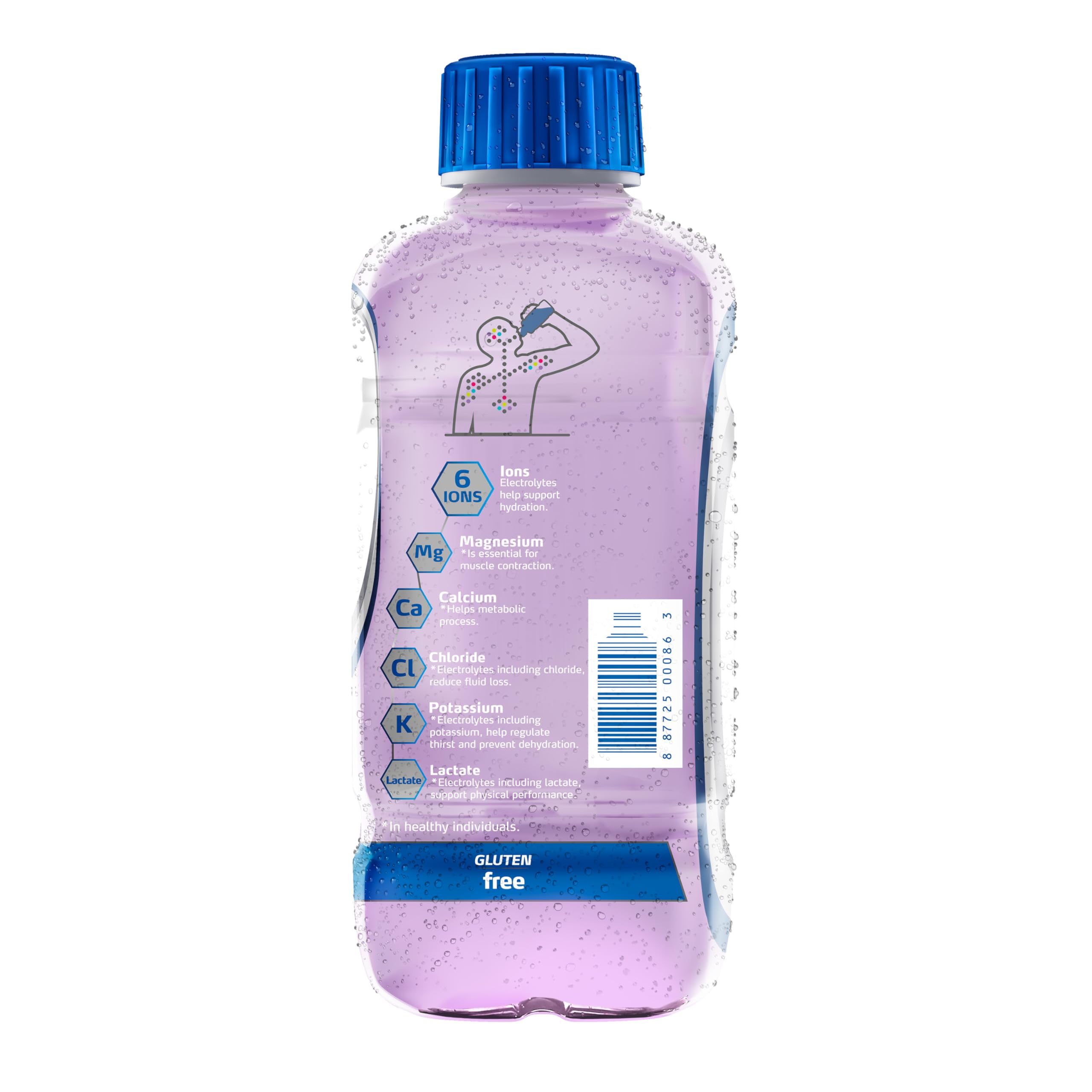 Electrolit Zero Berry Blast close-up highlighting electrolyte blend for balance