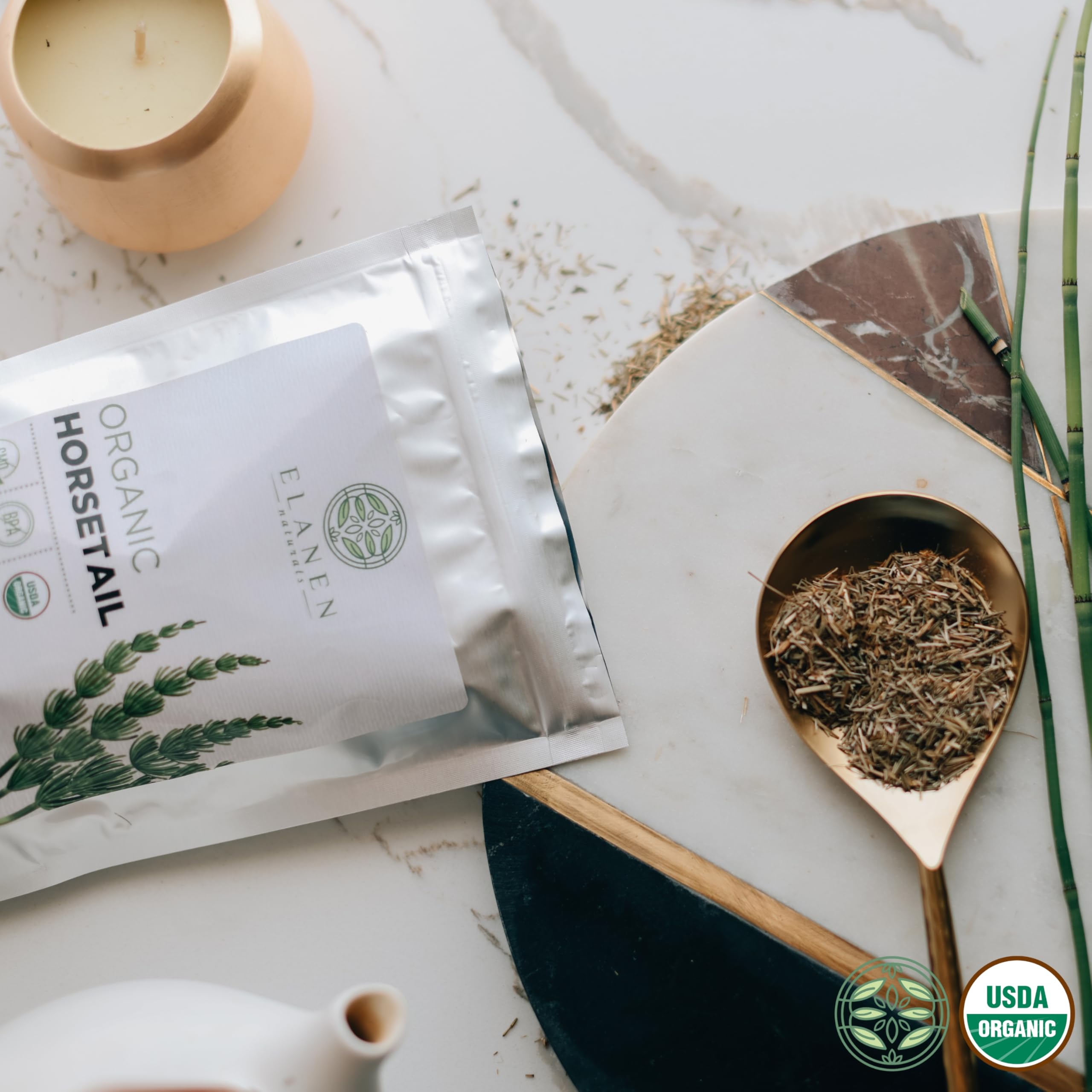 Elanen Naturals Horsetail sourced organically from Albania