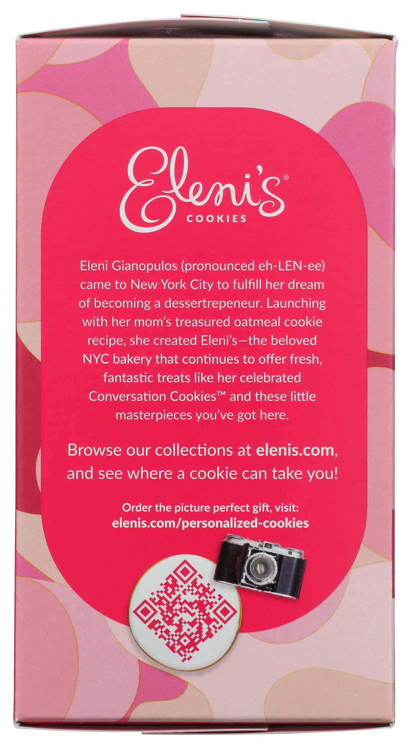 Eleni's New York Pink Sugar Crisp tea or coffee pairing.