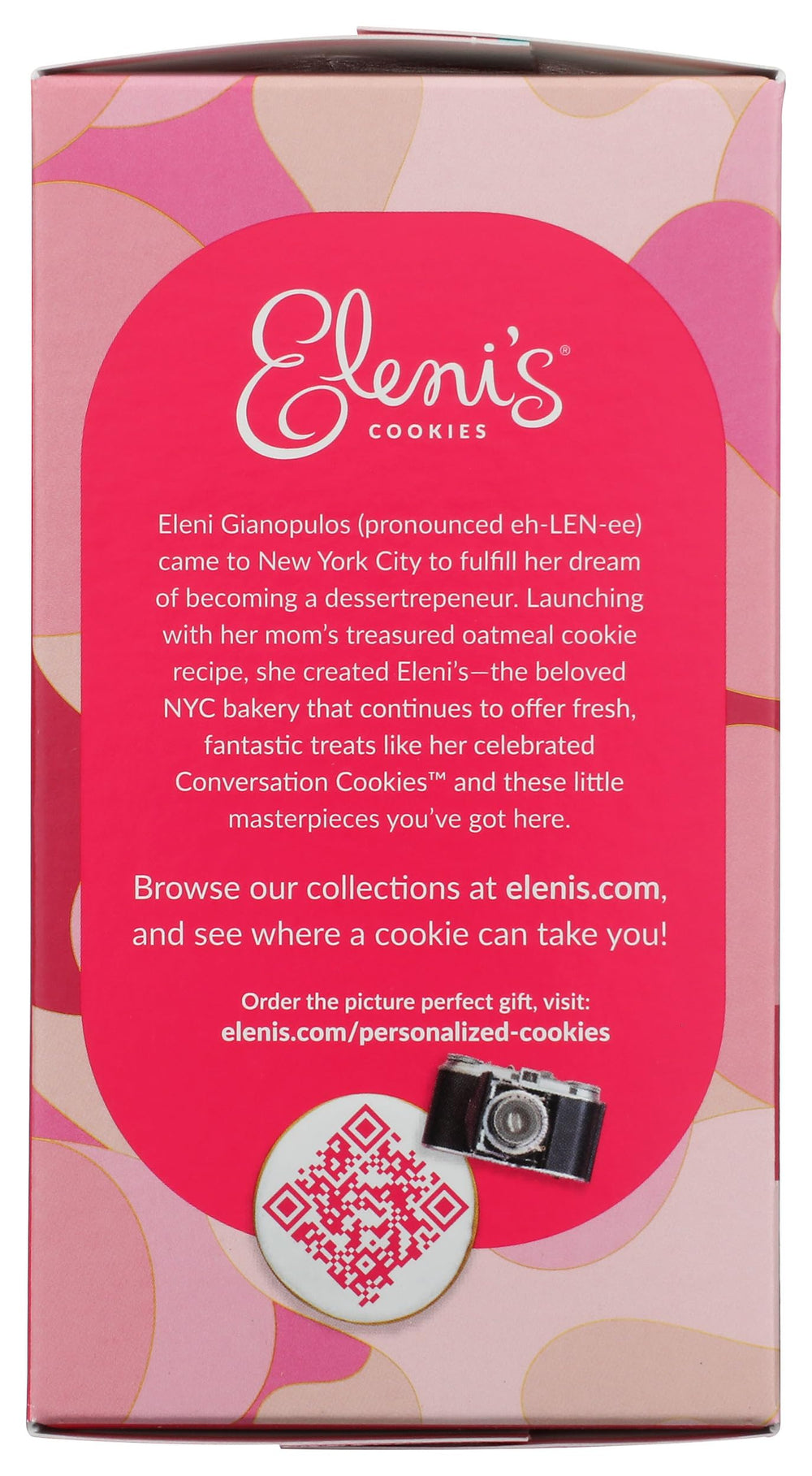Eleni's New York Pink Sugar Crisp tea or coffee pairing.