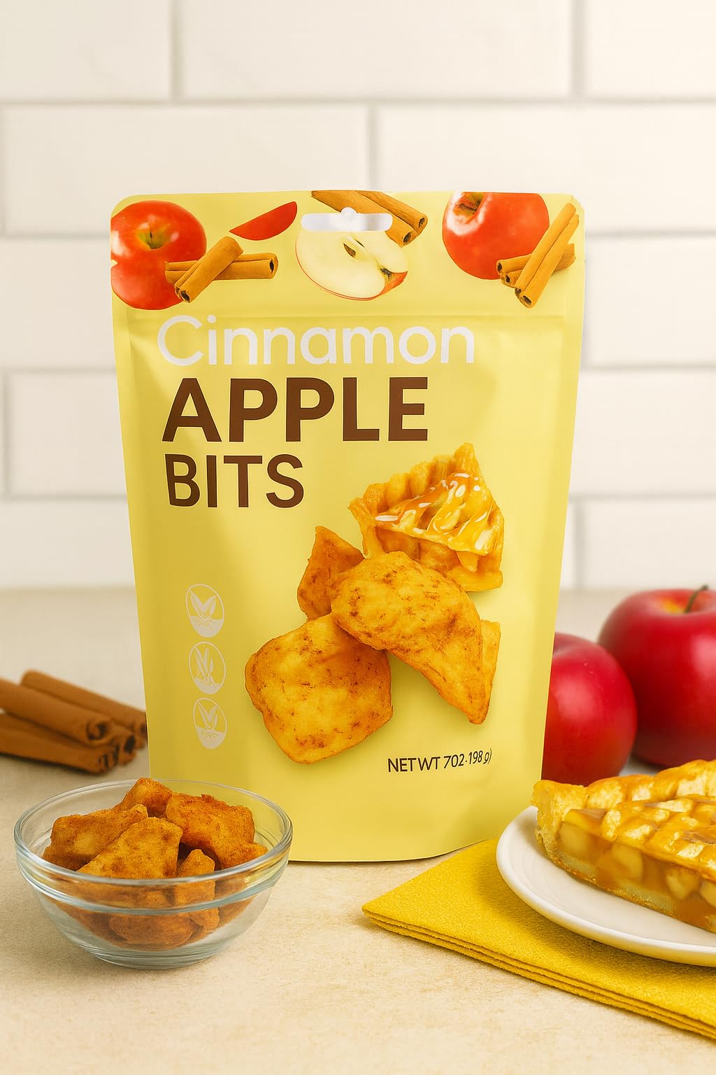 Elephant Park Apple Bits ideal for holiday gift baskets with fall flavors.