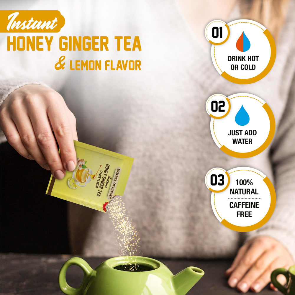 Elephant Park resealable bag preserves fresh honey lemon ginger flavor.