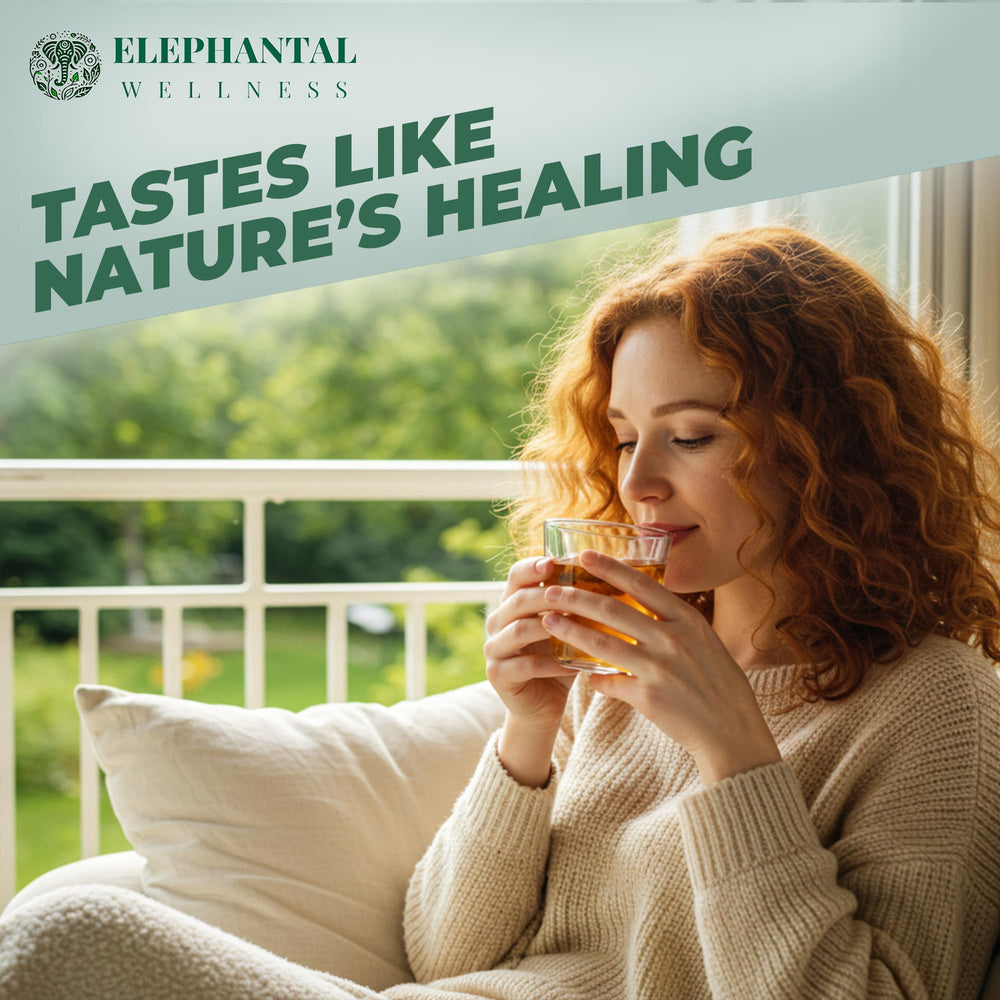 Elephantal Wellness Handmade herbal blend with non-GMO ingredients