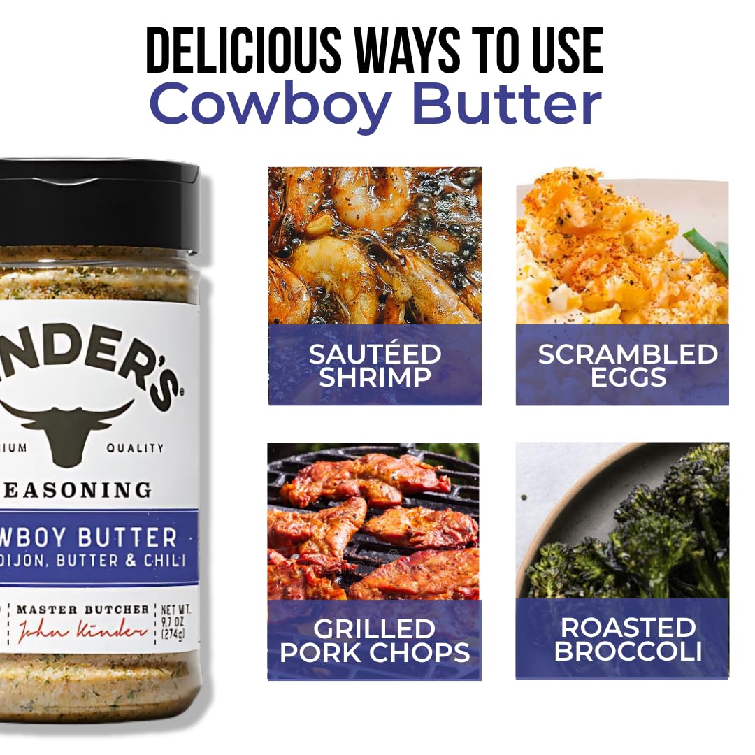 Grill session with Kinders rubs bringing sizzling flavor to steaks.
