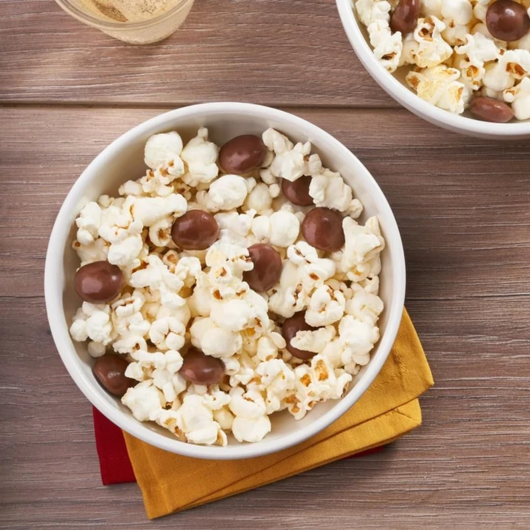 Two-pack packaging shown with smooth coating and chewy texture