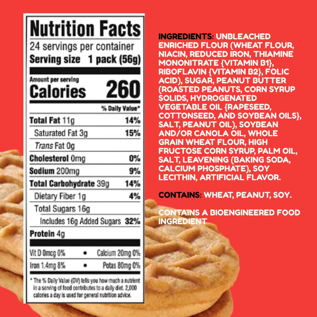 ELI&VAL Nutter Butter packets display convenient single-serve snacks