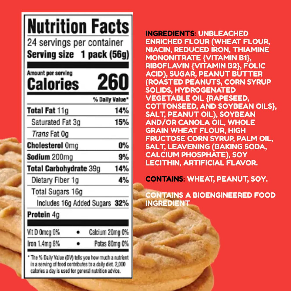 ELI&VAL Nutter Butter packets display convenient single-serve snacks