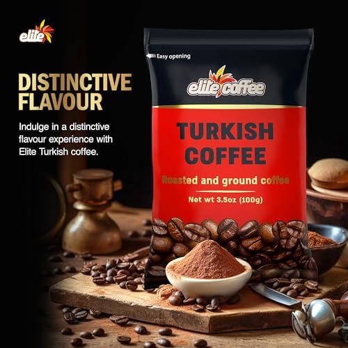 ELITE rich syrupy brew pouring for a bold coffee experience.