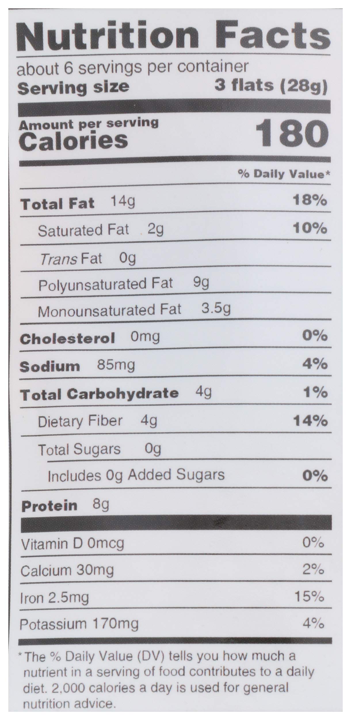 Ingredients closeup featuring hemp and wholesome grains in Ella's Flats Hemp Crisp.