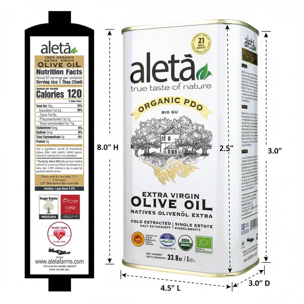 Ellora Farms Aleta Messara Valley scene—Crete origin and purity.