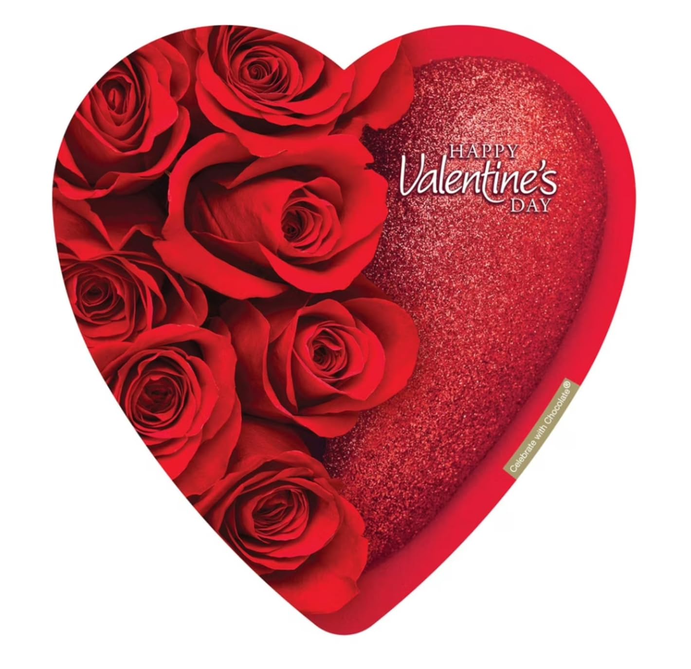 Elmer Chocolate box with premium chocolates on display, premium quality.