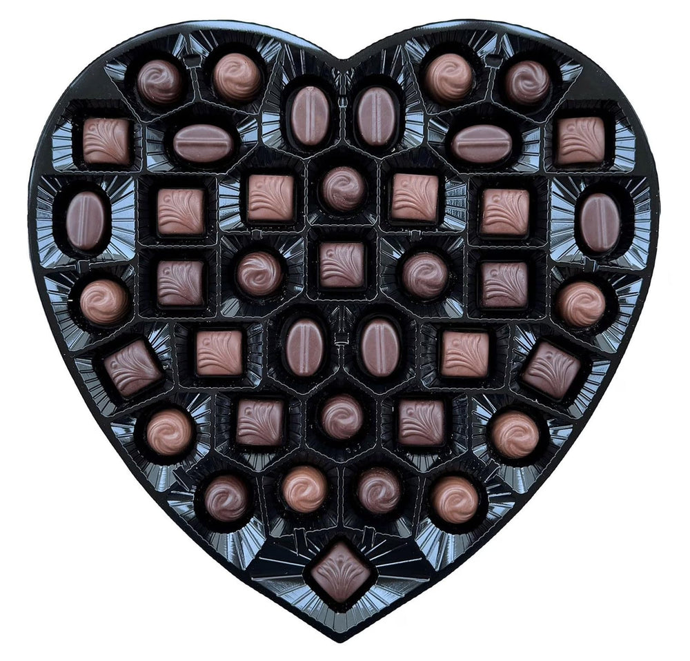 Elmer Chocolate milk and dark chocolates assortment showcasing classic flavors for gifting.