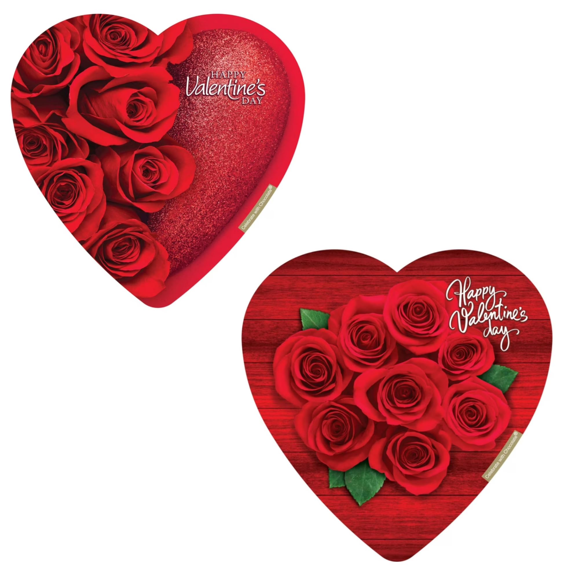 Elmer Chocolate Rose Bouquet box, elegant gift packaging for Valentine's Day.