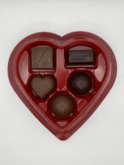 Elmer Chocolate Rose Valentine Heart Box Wrap features elegant packaging.