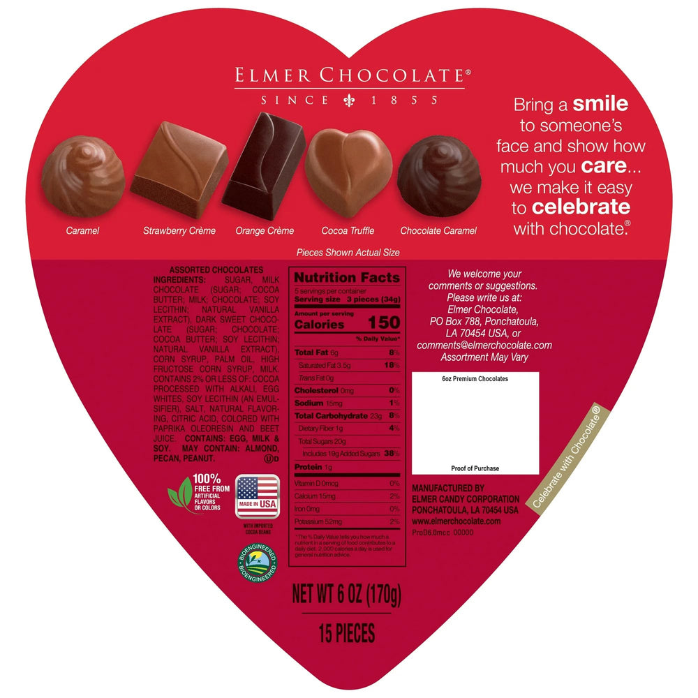 Elmer Chocolate two-pack rose bouquet, ideal for sharing with a loved one.