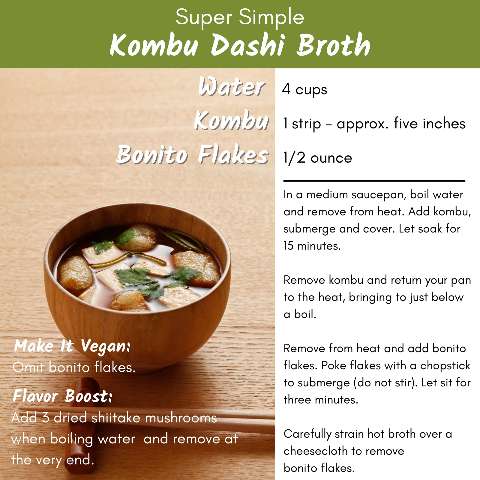 Emerald Cove Kombu flakes for salads or seasoning blends.