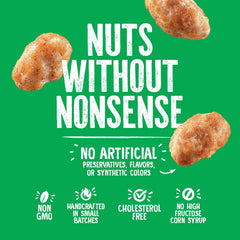 Emerald Honey Glazed XL Virginia Peanuts resealable bag keeps crunch fresh.