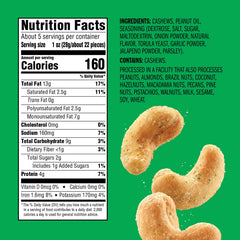 Emerald Jalapeno Cashews spice closeup highlights bold jalapeño flavor.