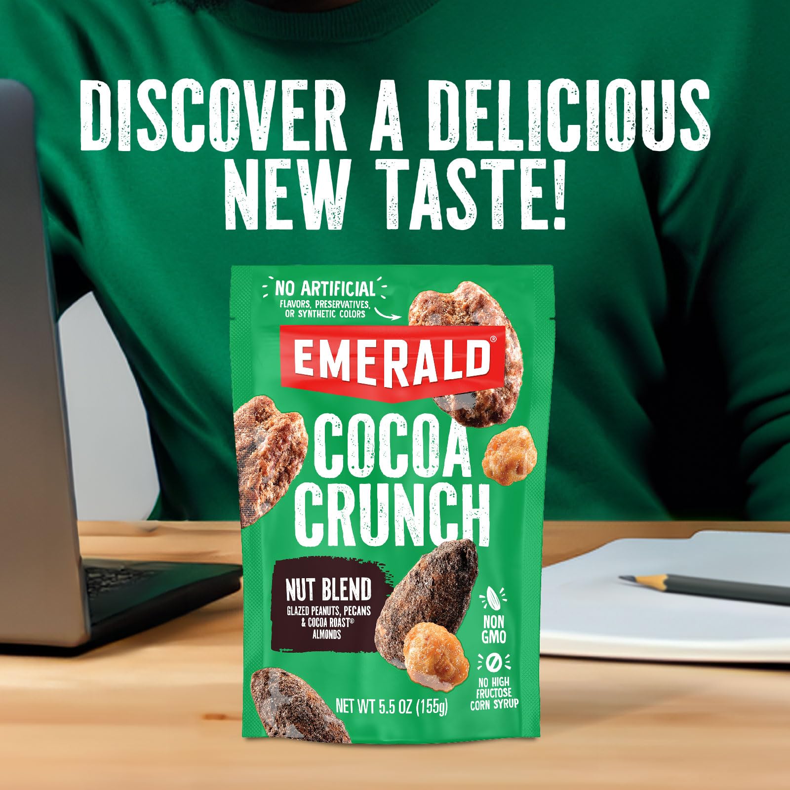Emerald Kosher Dairy Certified badge signals quality.