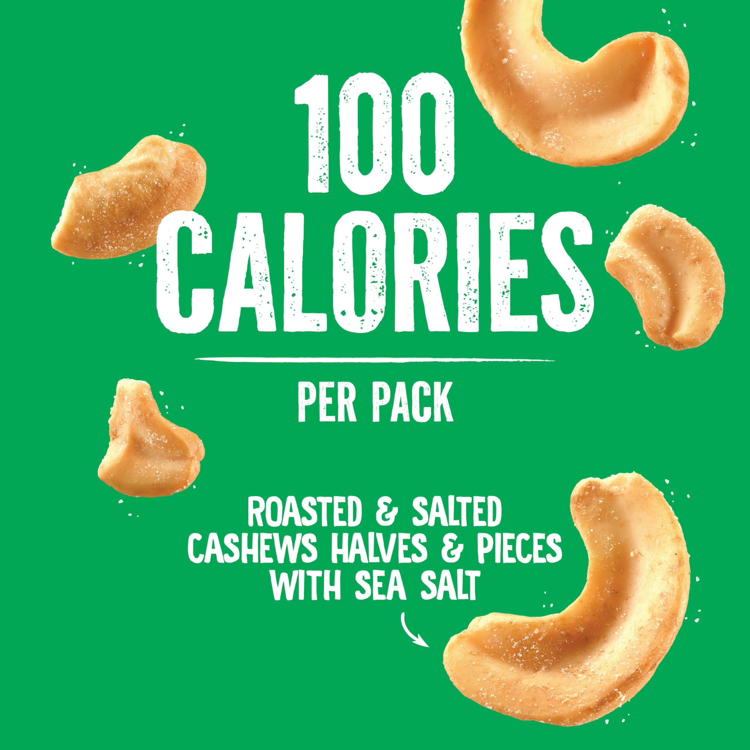 Emerald Nuts cashews close-up, highlighting creamy texture and crunch.