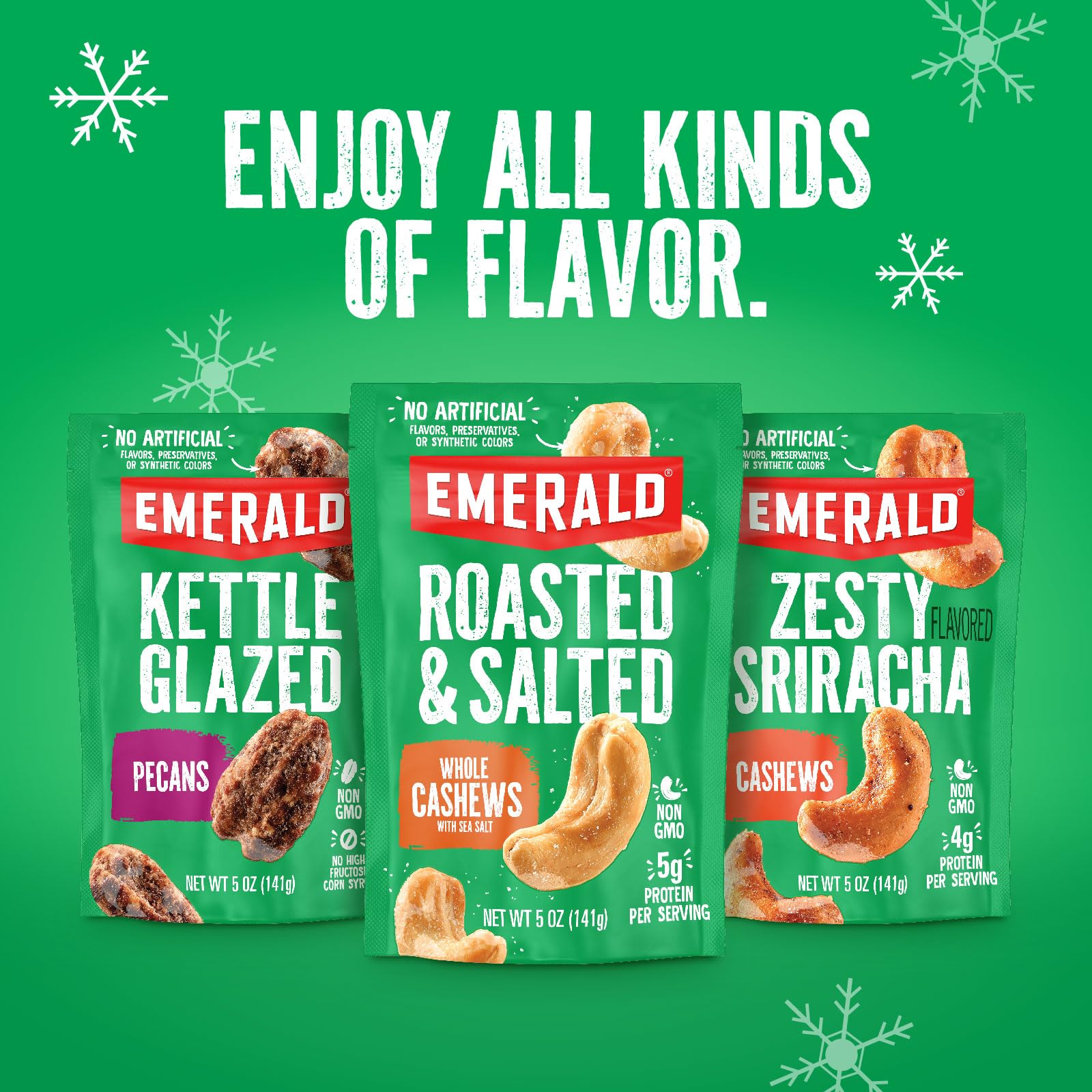 Emerald Cinnamon Toffee Pecans kosher dairy certified badge and batch info