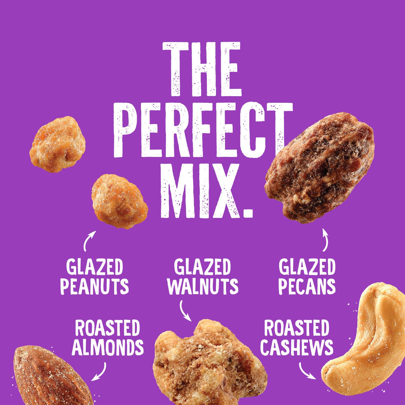 Emerald Nuts almonds and cashews close-up showcasing premium roasted texture.