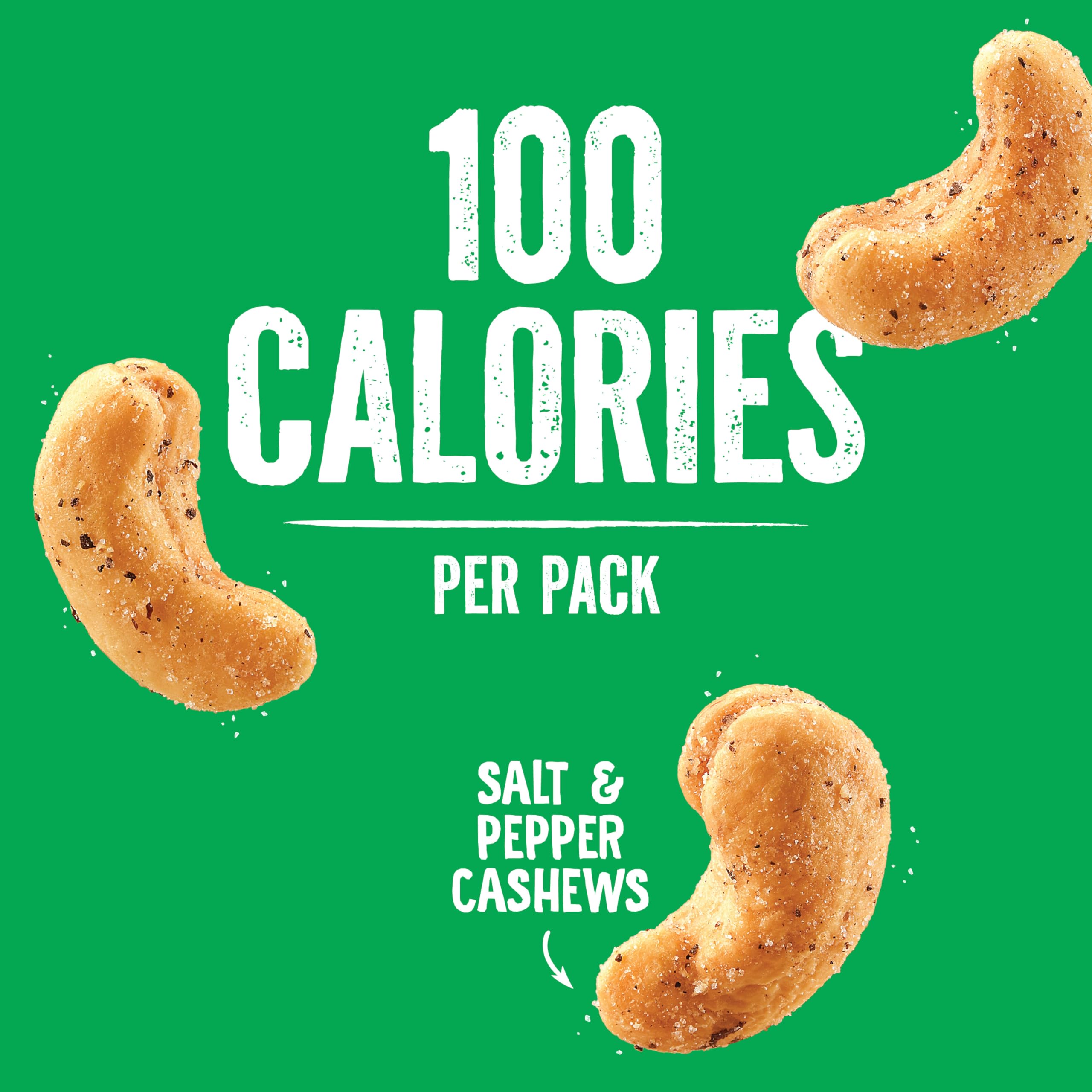Emerald Salt and Pepper Cashews Kosher certified label signals quality.