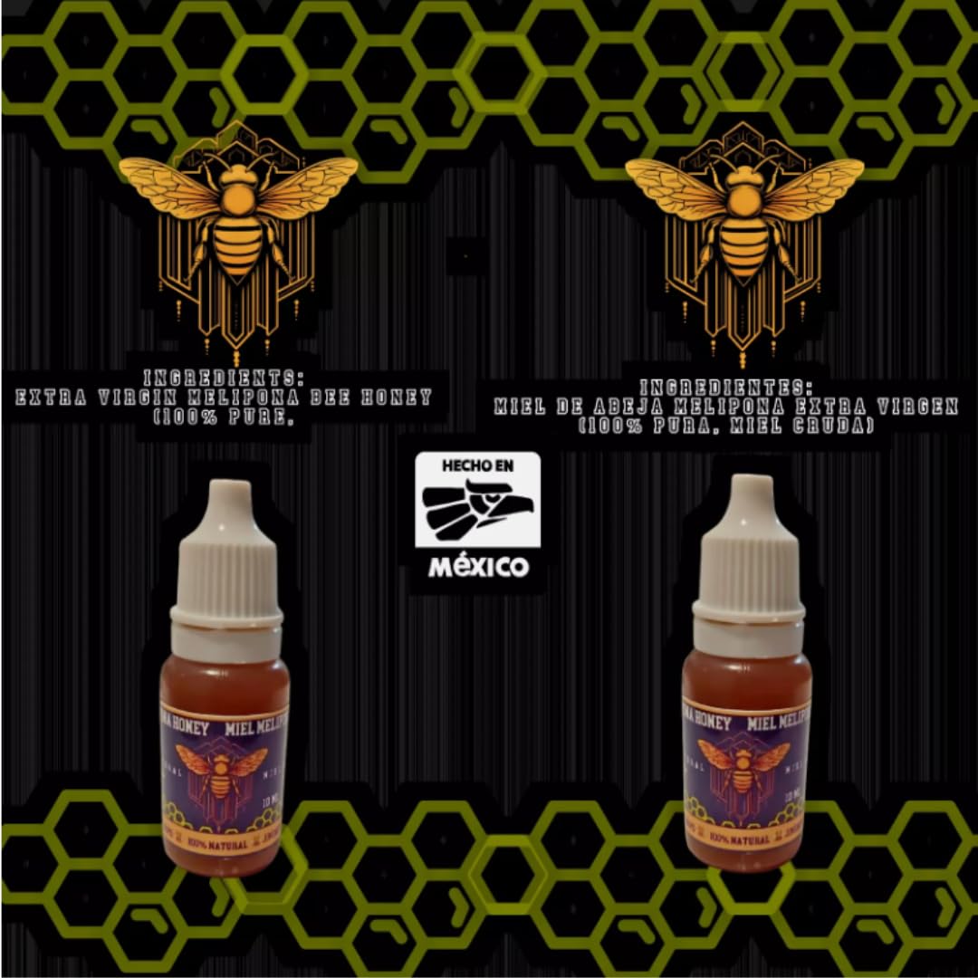 Emma Bram Melipona honey natural setting conveys unrefined authenticity and flavor