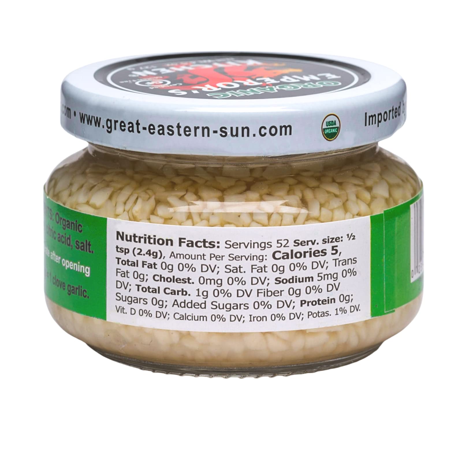 Emperor's Kitchen jar open ready-to-use for spooning into dressings