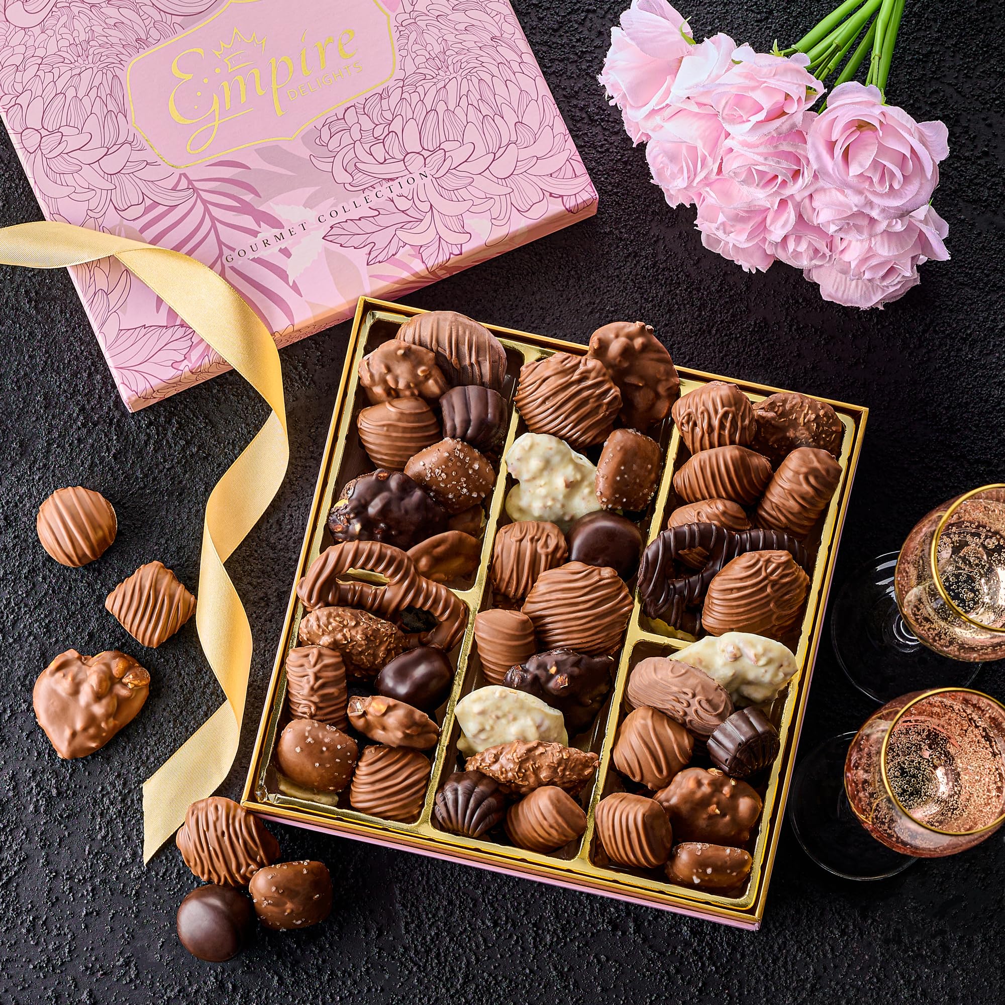 Empire Delights chocolates arriving securely to prevent damage