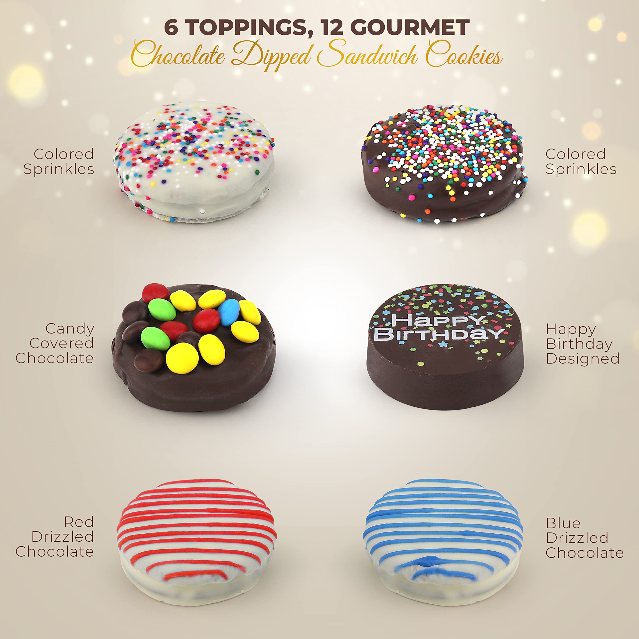 Empire Delights birthday cookies for everyone—great for grandparents, parents, and kids.