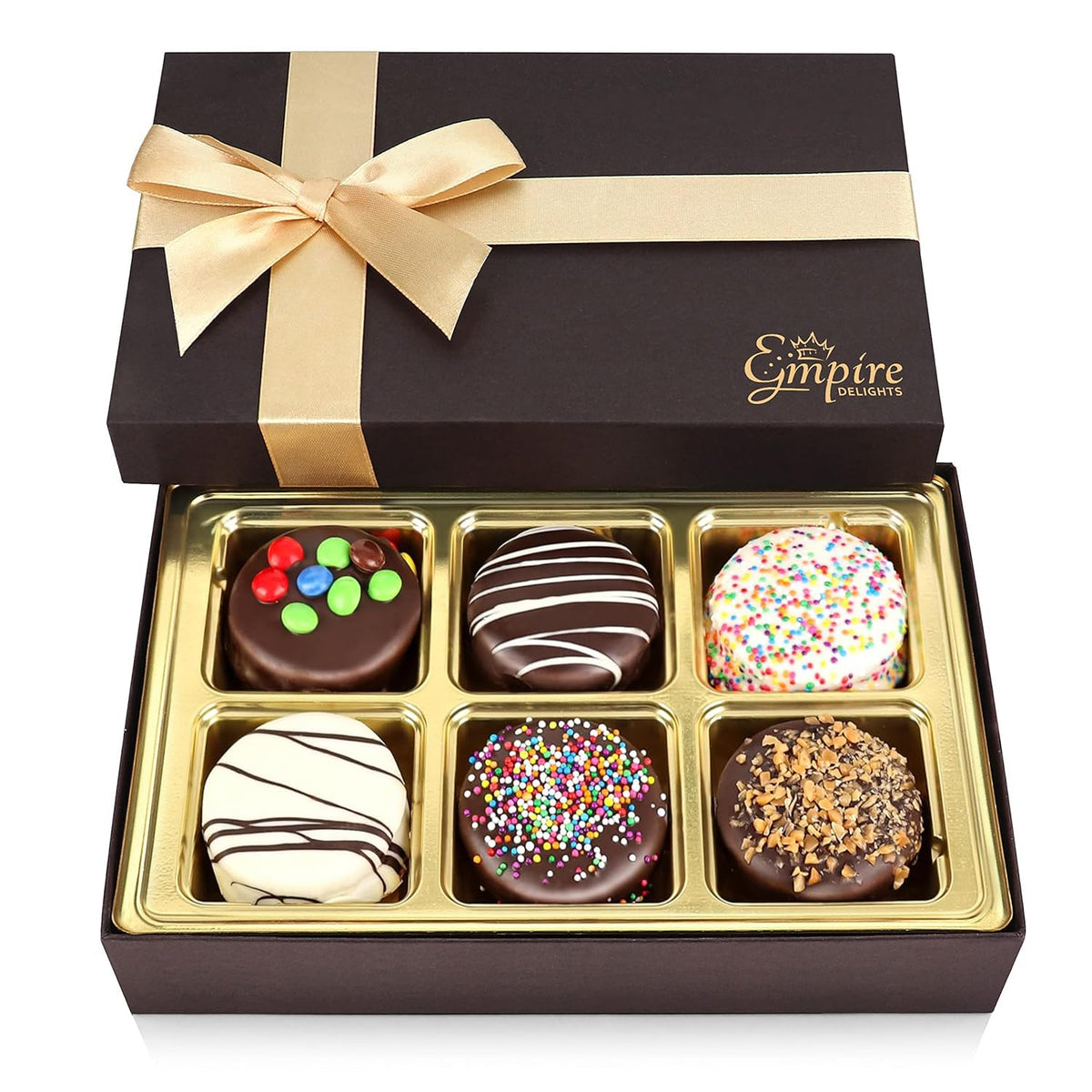 Empire Delights gourmet gift basket with cookies, ideal for gifting on special occasions