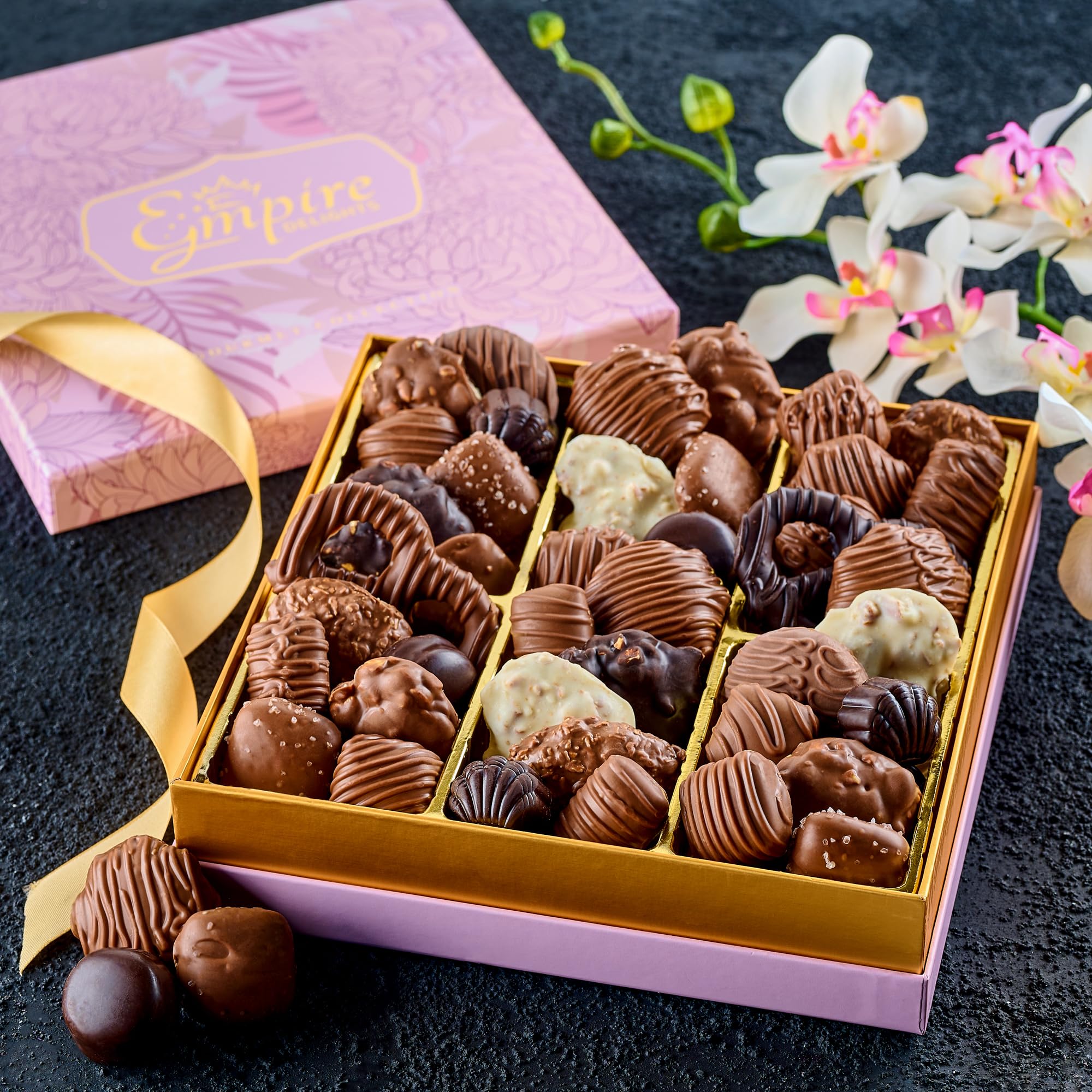 Empire Delights ribbon wrapped gift box for special occasions