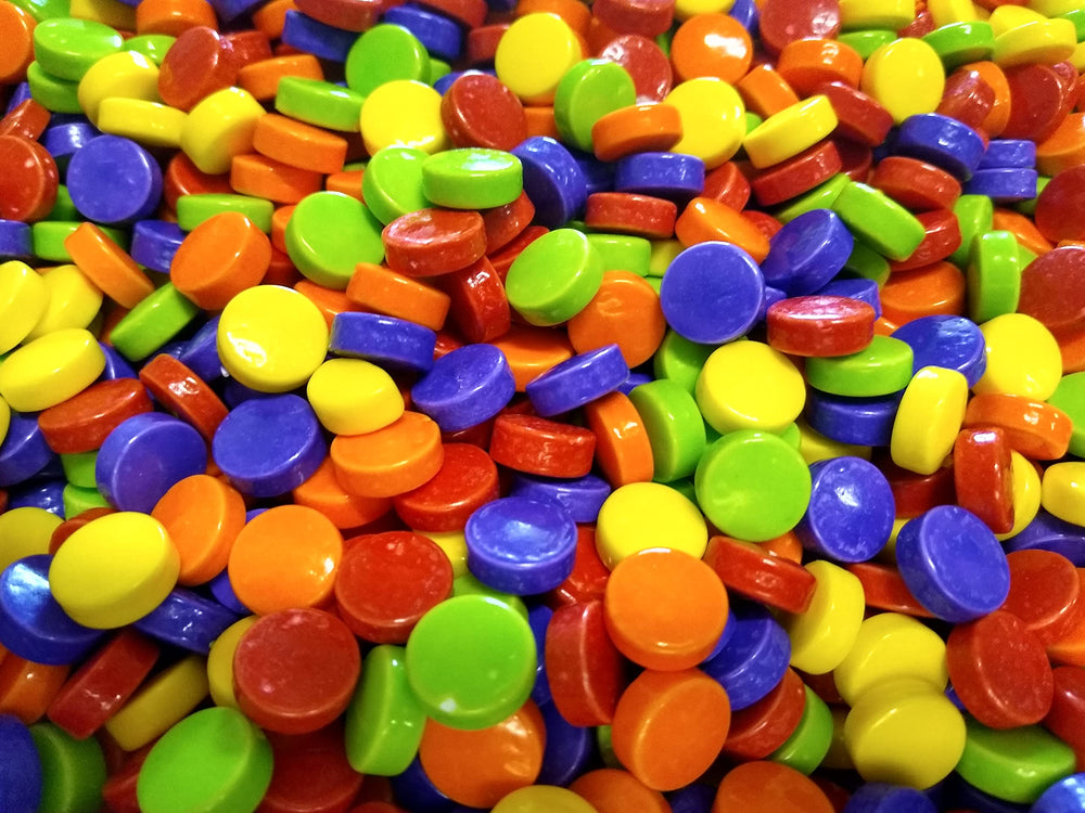 Emporium Candy assorted sour candies with bright shells and tangy centers for party snacking