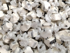 Emporium Candy Black Licorice Taffy pack-front; chewy treat ideal for gifting or snacking