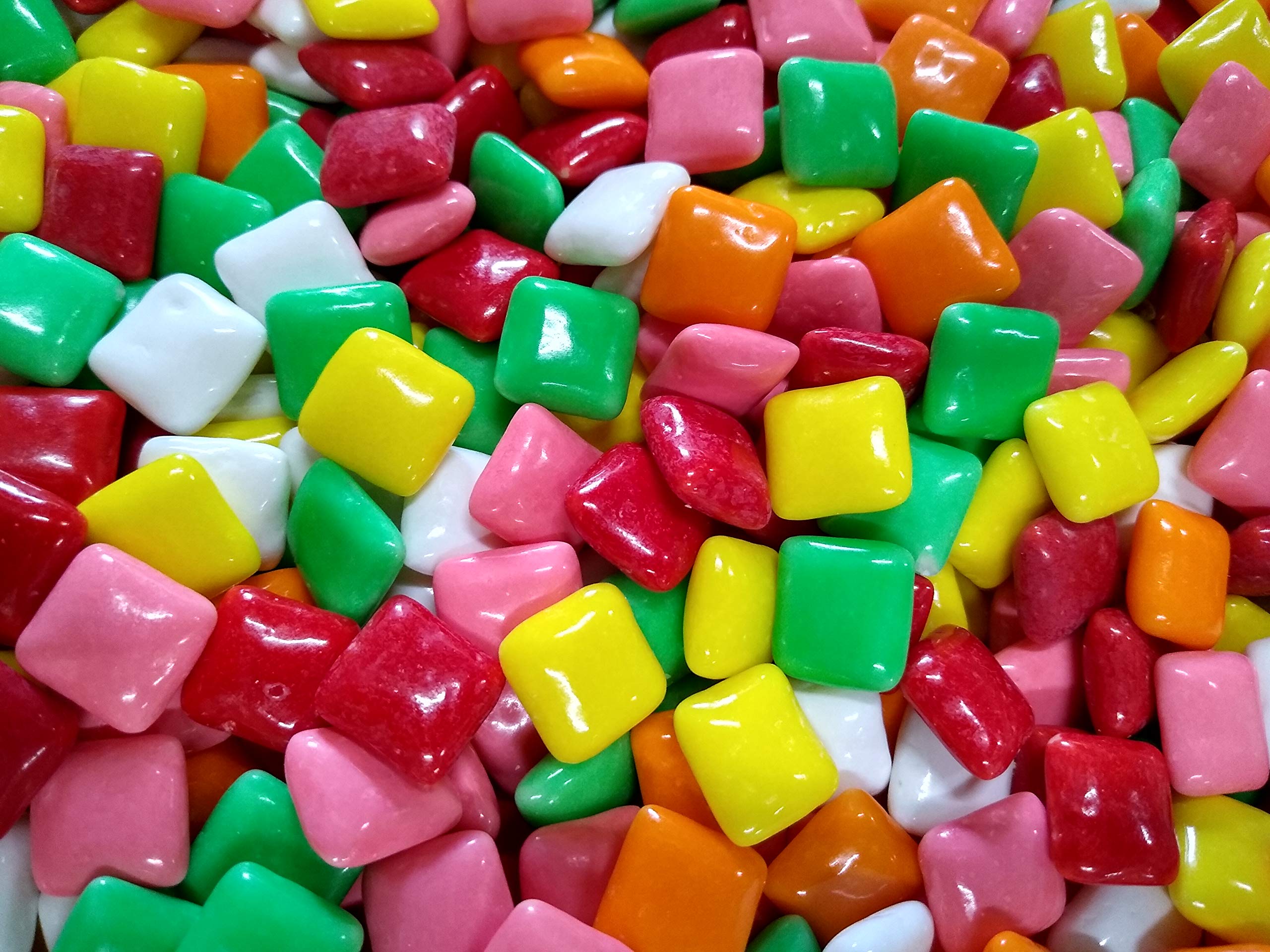 Emporium Candy Chicle Tabs red square gum pack, ideal for on-the-go snacking.