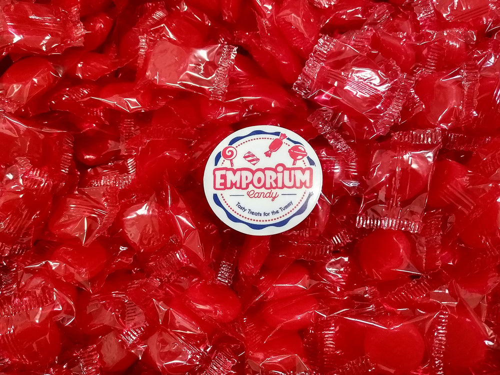 Emporium Cinnamon Discs Individually Wrapped for on-the-go snacking.