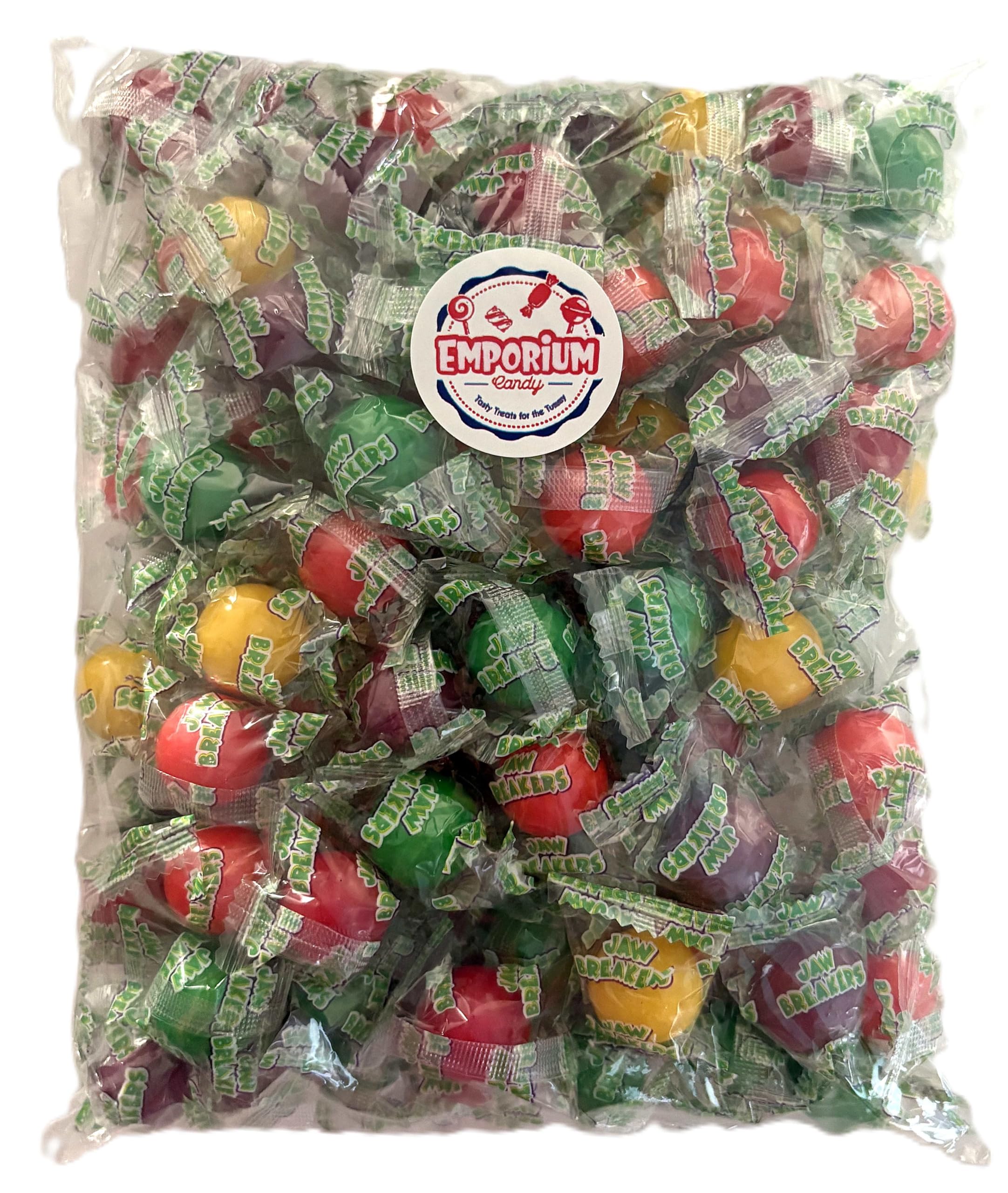 Emporium Candy colorful jaw breakers, ideal for goody bags and celebration candy displays.
