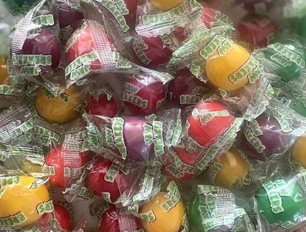 Emporium Candy birthday party favors with vibrant fruits and a not-too-sweet taste.