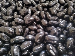 EMPORIUM CANDY Jumbo Licorice Jelly Beans bag showing soft, chewy black licorice—great for sharing.